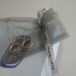 Aritzia Silver wire hoop earrings